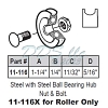 Roller Steel 11-116x 2