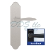 Hoppe Door Handle Matte Black New Orleans 2431752 3