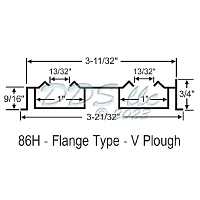 86H Tilt Window Jambliners