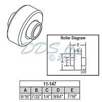 Sliding Window Wheels 11-147