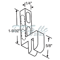 Glass-Screen Door Keeper Black 12-268B 1