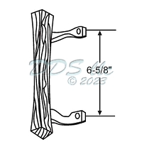 Patio Door Handle 13-109B 1