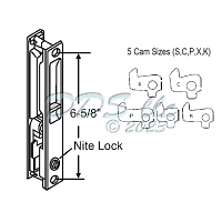 Handle No Key Cylinder 13-140 1