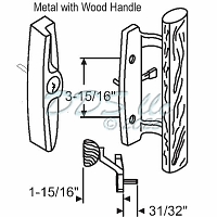 Handles Patio Doors 13-154 1
