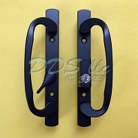 2265 Sash Controls Handle 13-245BK Black with Keylock