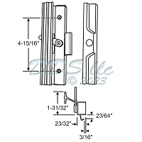 Handle patio Door 13-271 1