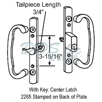 2265 Sash Controls Handle 13-291BZK Bronze 1