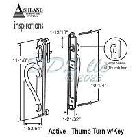 Asland Inspirations Handle 13-335oRBZK-NS 1
