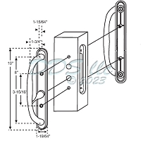 Amesbury Handle 13-341brs