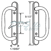 Patio Door Handle 13-398W 2