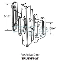 PGT Bronze Patio Door Handle 13-423-8x 1