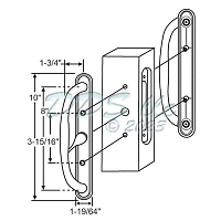 Sash Controls Handle 13-430W 1
