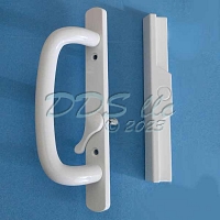 Sliding Door Handle White, Left Hand 13-441LHW