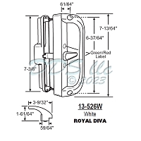Handle Set 13-526W 1