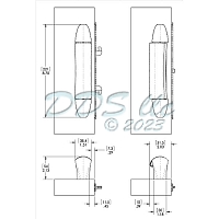 Intuition Handle Set Keyed 13-595BK 1