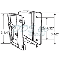 Patio Door Screen Handle 14-52 2