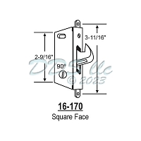 Mortise Lock 16-170-90 1