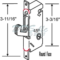 Mortise Lock 16-175 2
