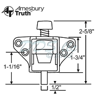 Security Hardware 16-209-9 1