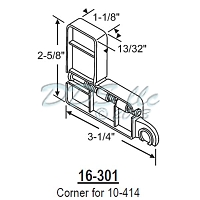 Screen Door Corner 16-301 2