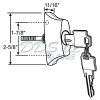 Key Lock Assembly 16-323BZ