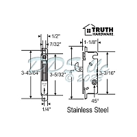 Mortise Lock 16-397SS 1