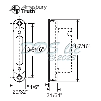 Pocket Trim Plate 16-444