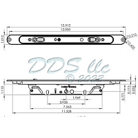 Mortise 2 Point Lock 16-775B 1