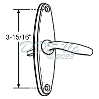 Secondary Thumb Latch 16-799W 1