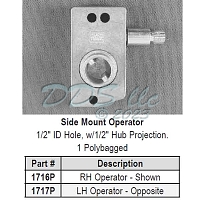 Sill Mounted Operator 1716P 1
