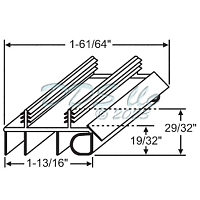 Door Sweep 19-342BZ-48 1