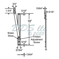 10 inch HD Friction Adjuster 28-10-10-0 1