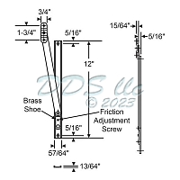 12 inch HD Friction Adjuster 28-12-10-0 1