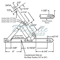 12&quot; Truth Anderberg 301ss Series Hinge 28-12-3-14 1