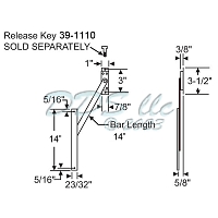 14 inch FA220SS Limit Device 28-14-11-0 1