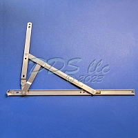 16-1/8&quot; Egress 4-Bar Hinge 222ss Series 28-16.2-00