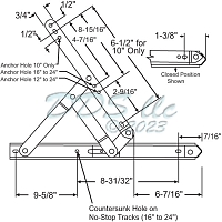 20&quot; Truth Anderberg 301ss Series Hinge 28-20-3-25