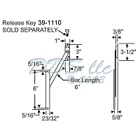 6 inch FA220SS Limit Device 28-6-11-0