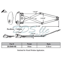 Roto X - Drive Awning Operator 29-254W-XD 1