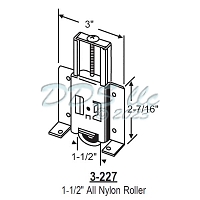 Closet Door Roller Assembly 3-227 1