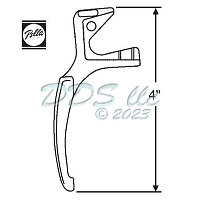 Pella Casement Window Handle 34-113 1