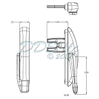 Multi-Point Lock 34-144-9G 1