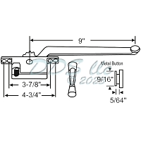 Face Mount Casement Operator 36-113 1