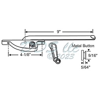 Face Mount Casement Operator 36-117B 1