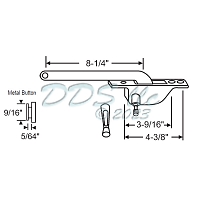 Thorn Face Mount Casement Operator 36-134 1