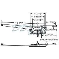 Sill Mounted Casement Operator 36-173 1