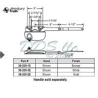 Sill Mounted Casement Operators 36-205-3E 1