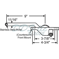Front Mount Casement Operator 36-221-7 1