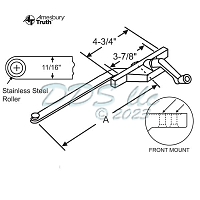 Front Mount Casement Operator 36-223-3 1