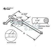 Rear Mount Casement Operator 36-226-8 1